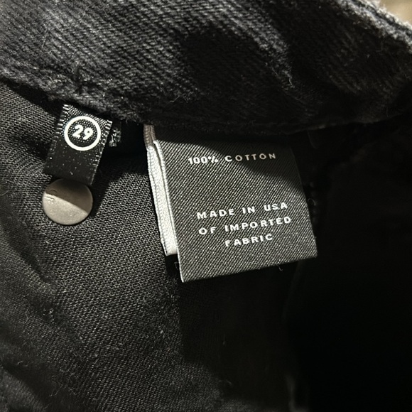 GRLFRIEND “Jordan” Black Jean short - Picture 3 of 4